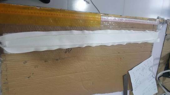 仿獺兔毛領做樣品和做大貨，客戶要的緊，晚上加班趕出來的-786